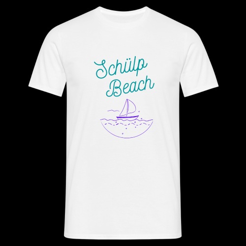 Schülp Beach 6 - Männer T-Shirt