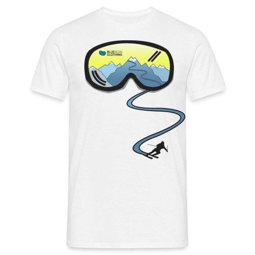 Shirt Skibrille - Männer T-Shirt