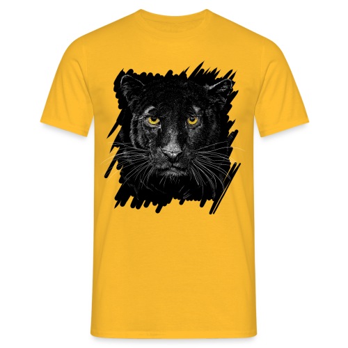 Schwarzer Panther - Männer T-Shirt