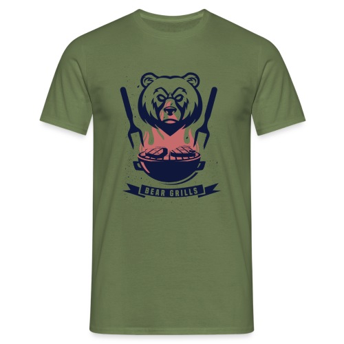 Bear Grills - T-shirt herr