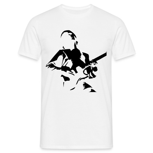spreadshirt guitar - Camiseta hombre