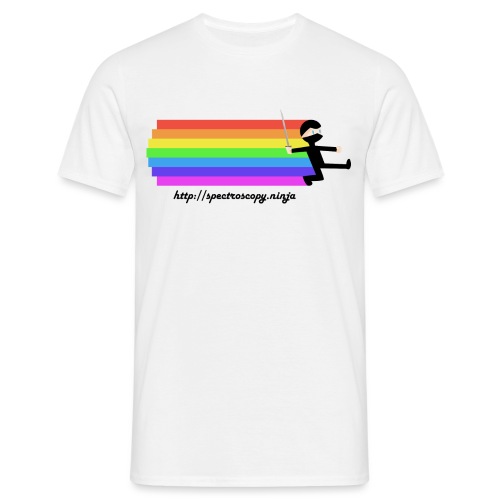 Spectroscopy Ninja normal - Männer T-Shirt