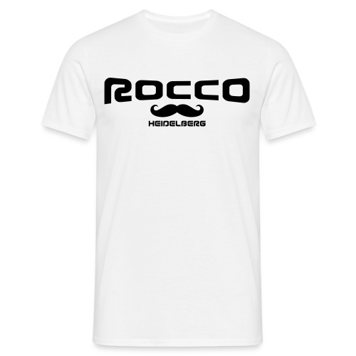 Mustache-ROCCO - Männer T-Shirt
