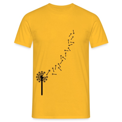 Go Dandelion Go! - T-shirt herr