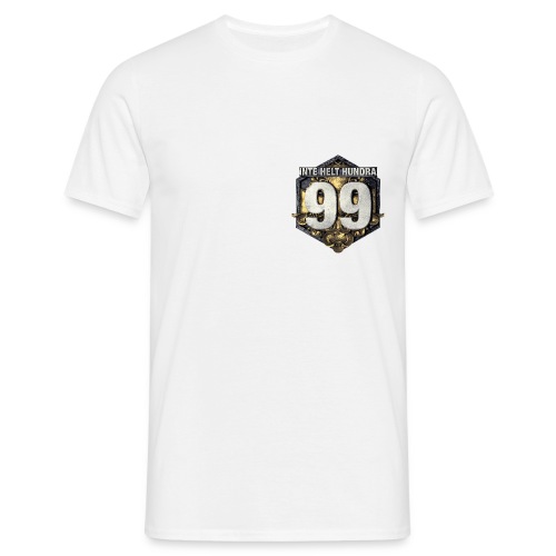 99 logo t shirt png - T-shirt herr