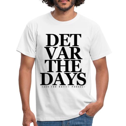 DVTD-svart - T-shirt herr