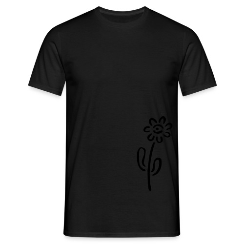 Street Art Flower - T-shirt herr
