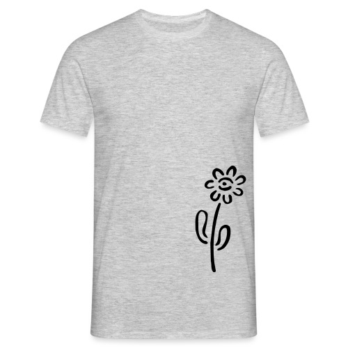 Street Art Flower - T-shirt herr