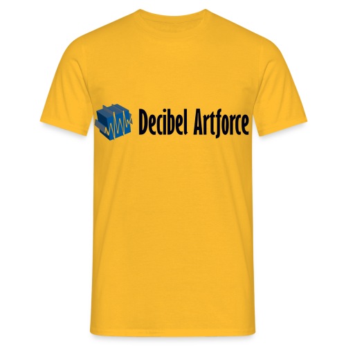 Decibel Artforce Logo (transparent) - Männer T-Shirt