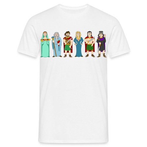 Arthurian Characters - Men's T-Shirt