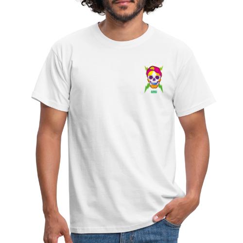 Ptb Skullhead with PTB Logo Backprint - Men's T-Shirt