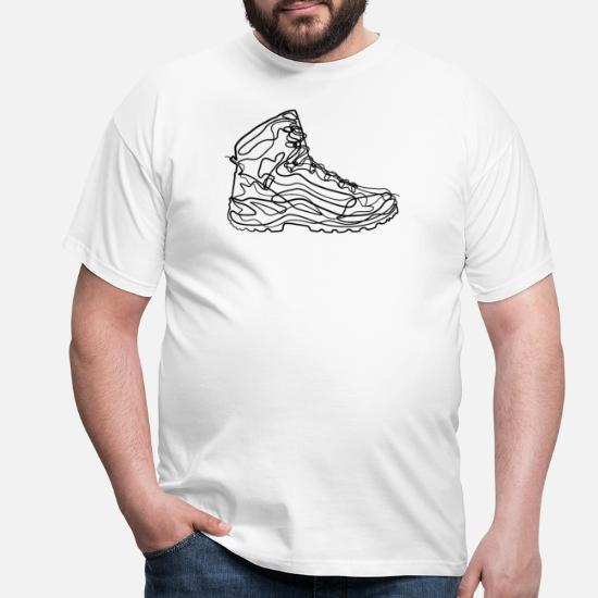 de senderismo - dibujo de una Camiseta hombre | Spreadshirt