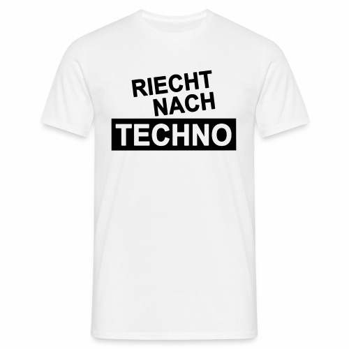 Riecht nach Techno png - Männer T-Shirt