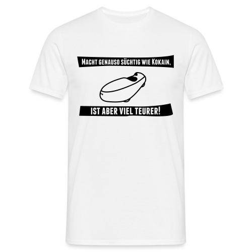 Velomobil Quest Spruch - Männer T-Shirt