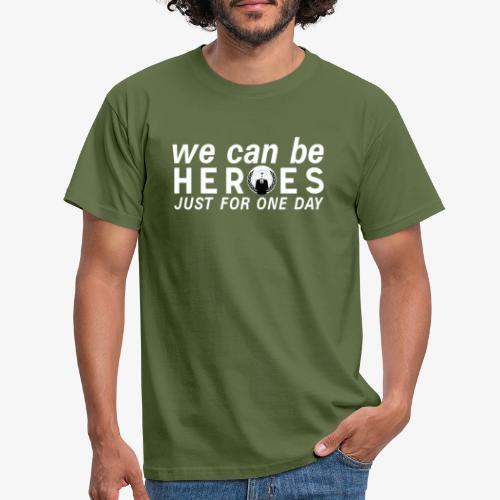 Anonymous Heroes, just for one day - T-shirt Homme