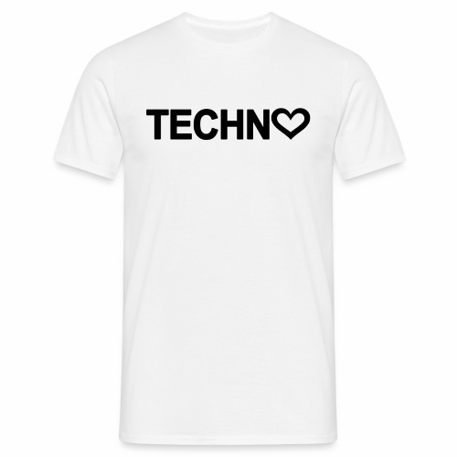 Techno Love - Männer T-Shirt