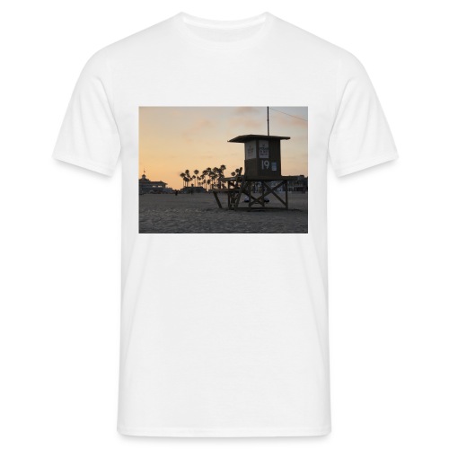 Los Angeles sundown - Mannen T-shirt