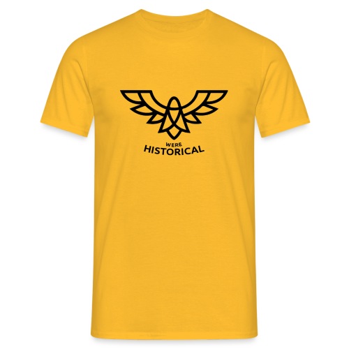 Text & Logo - Men's T-Shirt