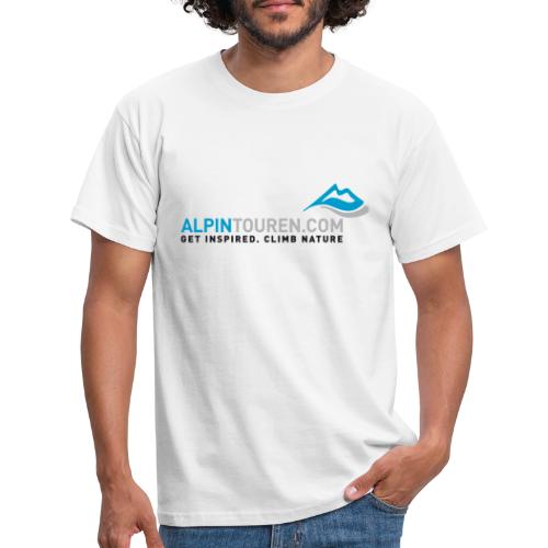 Alpintouren Logo - Männer T-Shirt