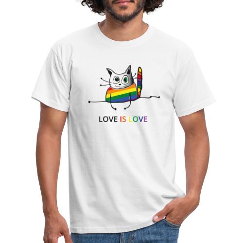 Love is Love - Liebe ist Liebe - Männer T-Shirt