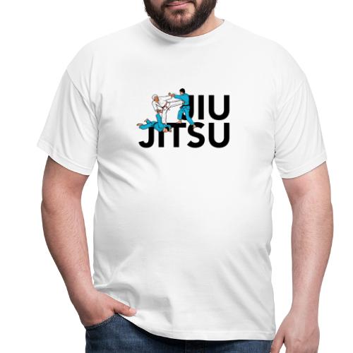 tshirt jiu jitsu zwart - Mannen T-shirt