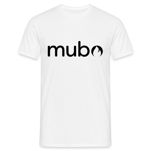 mubo Logo Word Black - Men's T-Shirt
