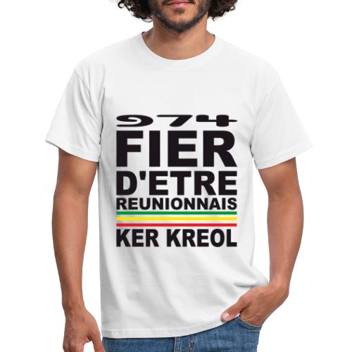 974 ker kreol fier et culture - T-shirt Homme