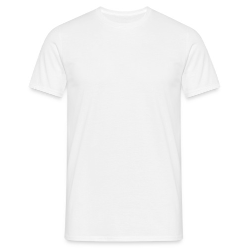 White Standard Logo - Men's T-Shirt