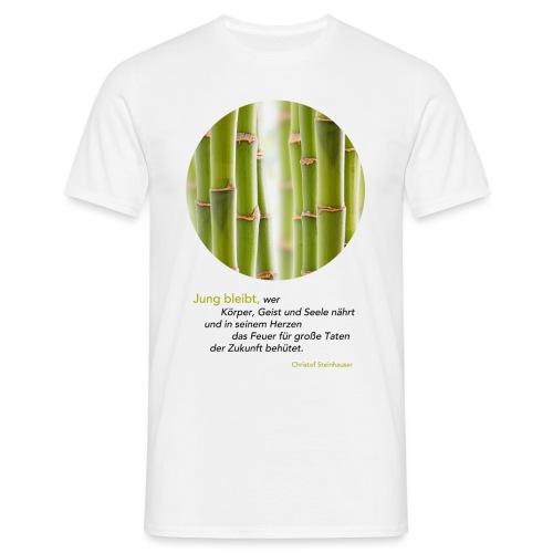 Steinhauser Das Geheimnis der Junggebliebenen - Männer T-Shirt