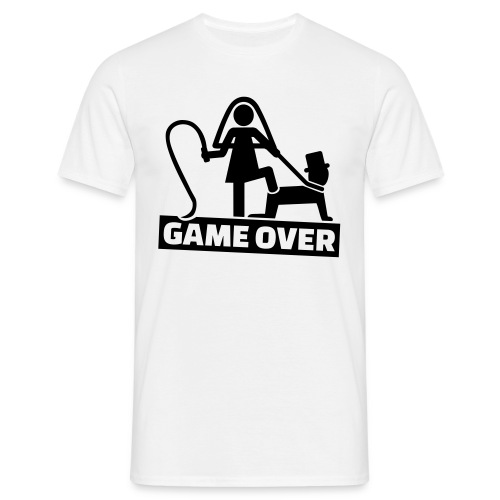 Game Over Vrijgezellenfeest - Mannen T-shirt