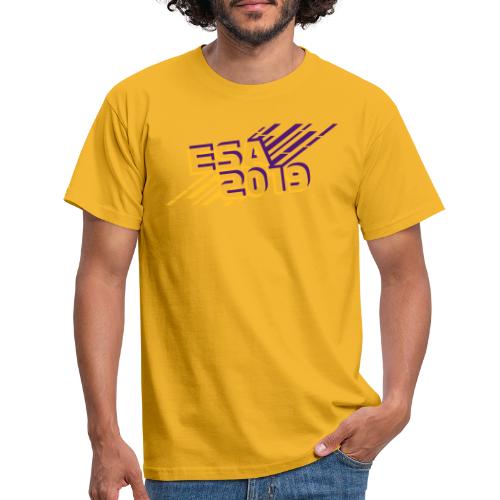 ESA 2019 - Summer Gold and Purple - Men's T-Shirt