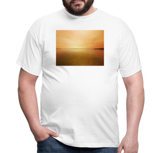 Sonnenuntergang am Ammersee - Männer T-Shirt