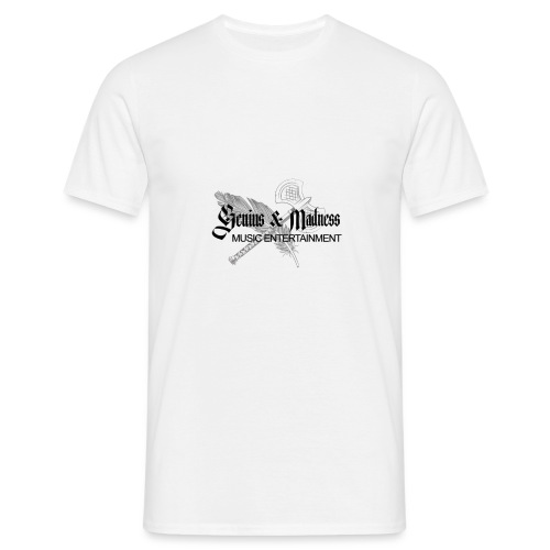 Genius and Madness White Edition - Männer T-Shirt