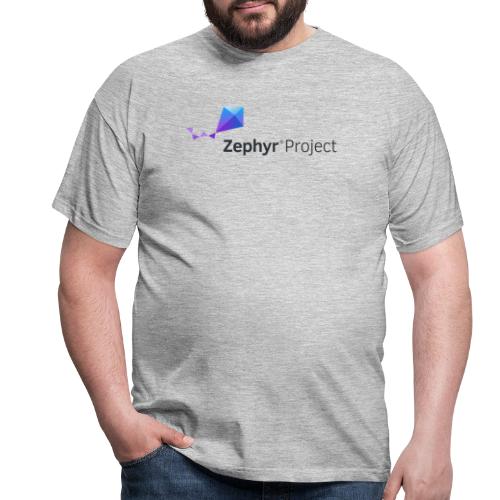 Zephyr Project Logo - T-skjorte for menn