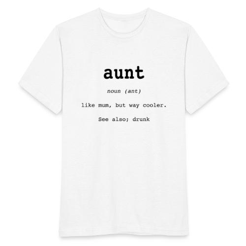 aunt - T-shirt herr