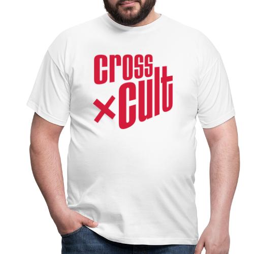 Cross Cult Logo Rot - Männer T-Shirt