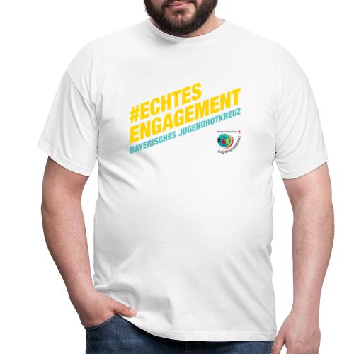 #echtesengagement - Männer T-Shirt