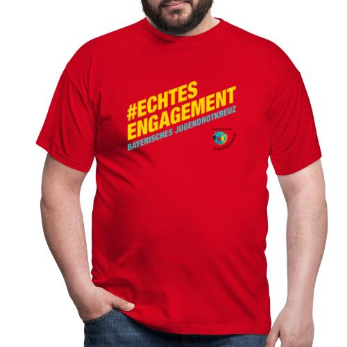 #echtesengagement - Männer T-Shirt
