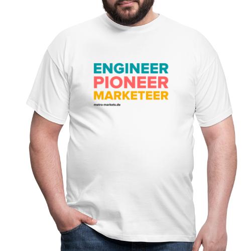 EngineerPioneerMarketeer - Men's T-Shirt
