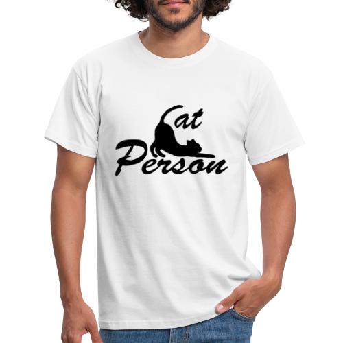 cat person - Männer T-Shirt