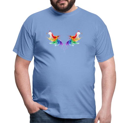 Ailes d'Archanges aux belles couleurs vives - T-shirt Homme