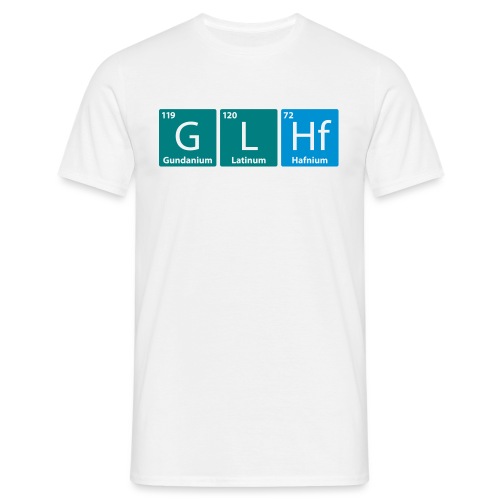 GLHF - Periodic Table version - T-shirt herr