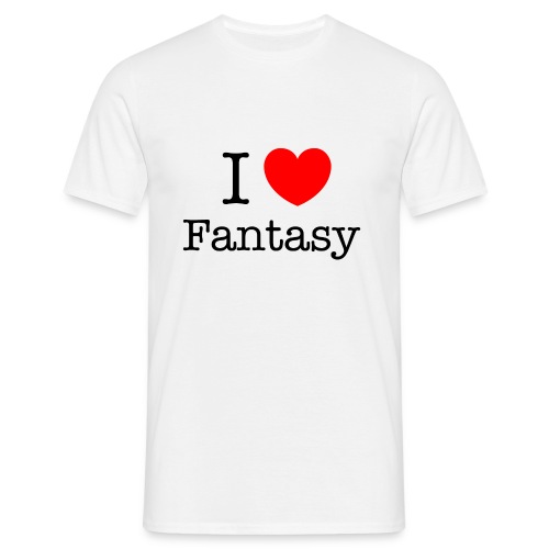 I Love Fantasy - Miesten t-paita