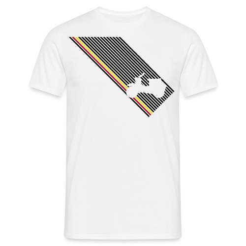 schwalbe streifen diagonal - Männer T-Shirt