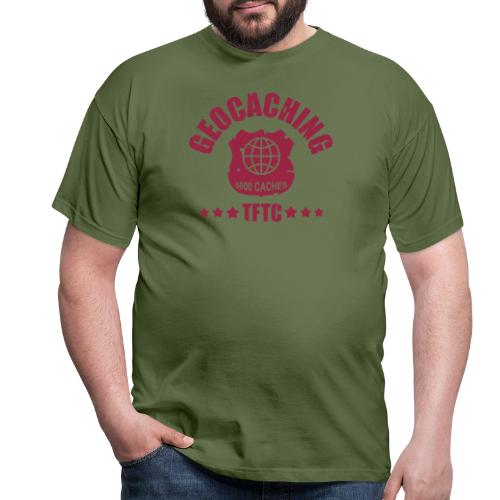 geocaching - 5000 caches - TFTC / 1 color - Männer T-Shirt
