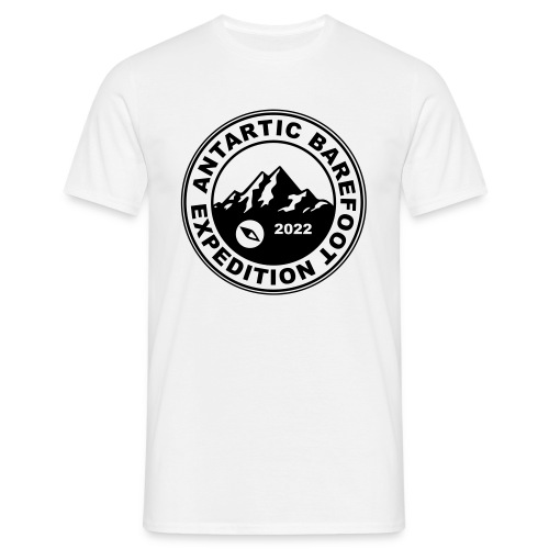 Antartic Barefoot Expedition - Mannen T-shirt