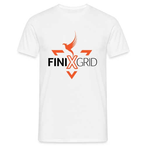 FinixGrid Orange - Men's T-Shirt