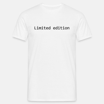Limited edition - T-skjorte for menn