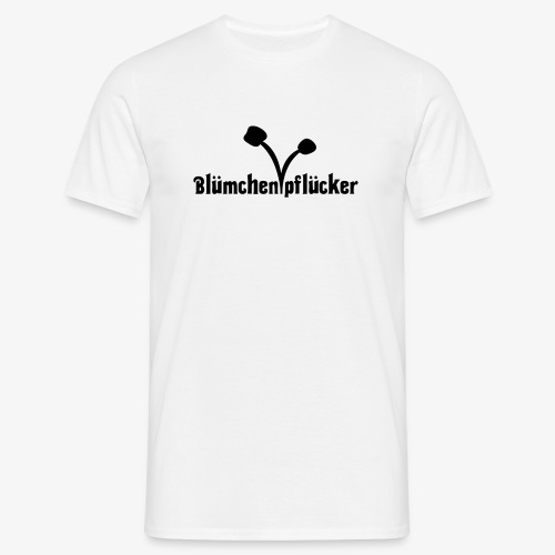 Blümchenpflücker - Männer T-Shirt