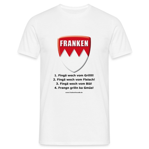 tshirt frankengrillmeister - Männer T-Shirt
